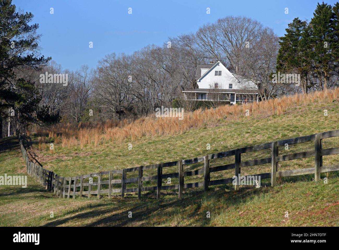 Atlanta, GA, USA. 13th Feb, 2022. Ozark Filming Locations, Snell Farm