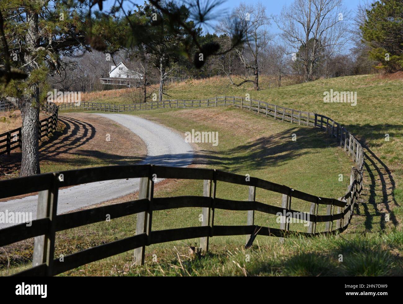 Atlanta, GA, USA. 13th Feb, 2022. Ozark Filming Locations, Snell Farm