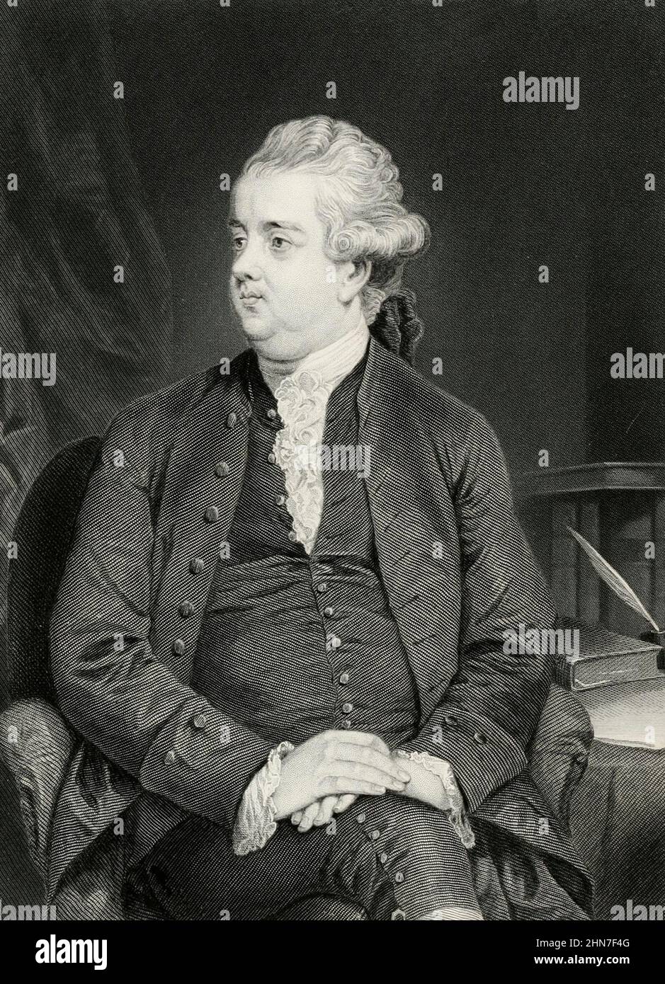 Edward Gibbon Stock Photo