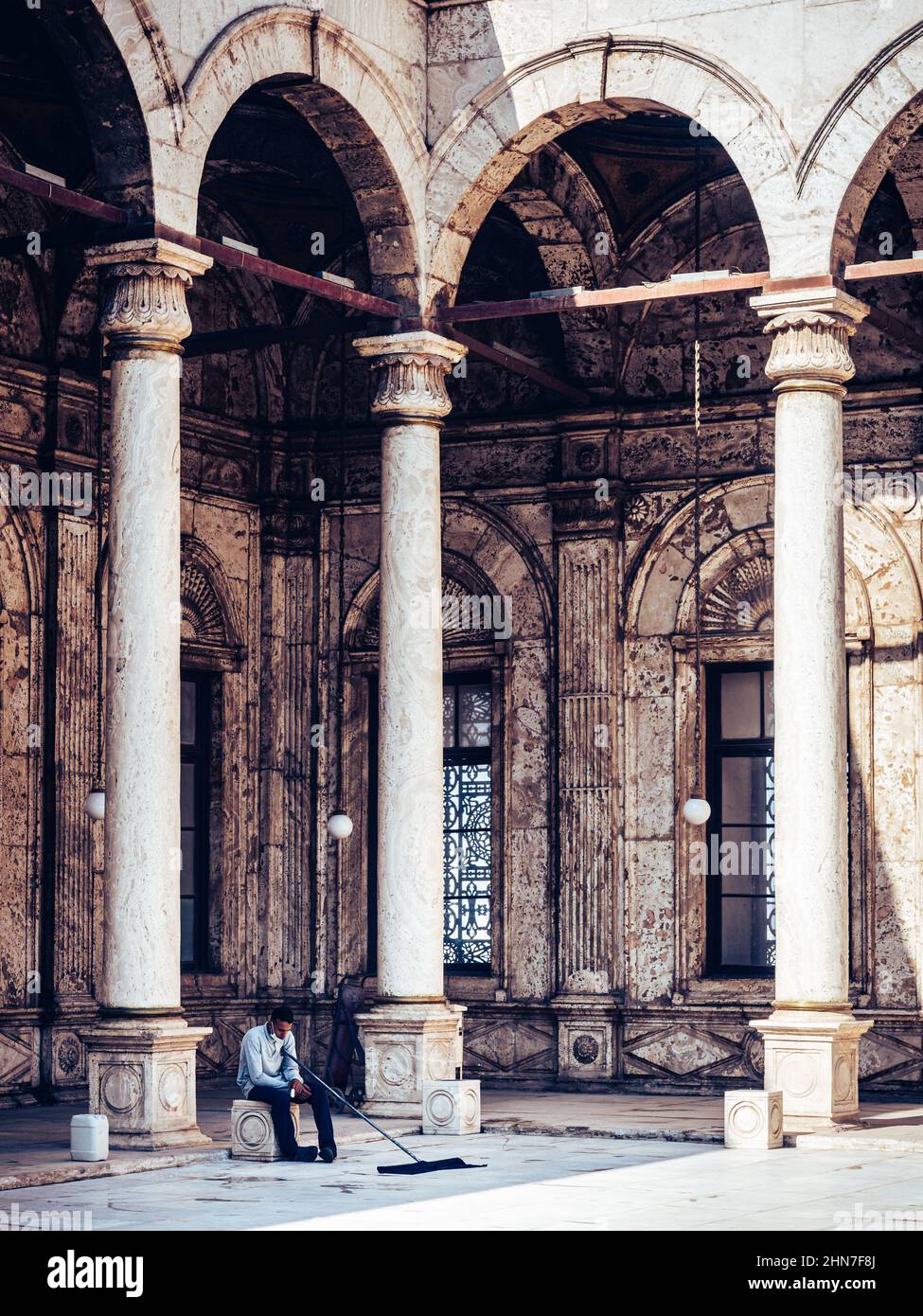 The ancient historic buildings in Cairo, Egypt Stock Photo Alamy