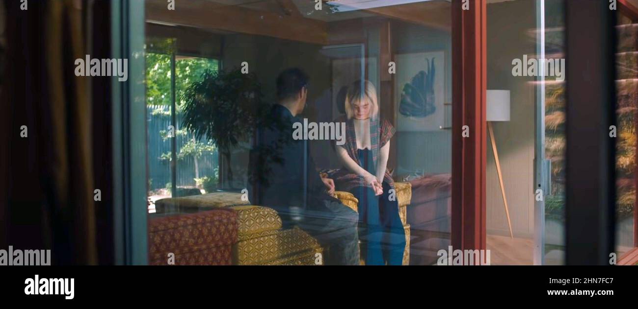 AFTER YANG, from left Colin Farrell, Haley Lu Richardson, 2021. © A24