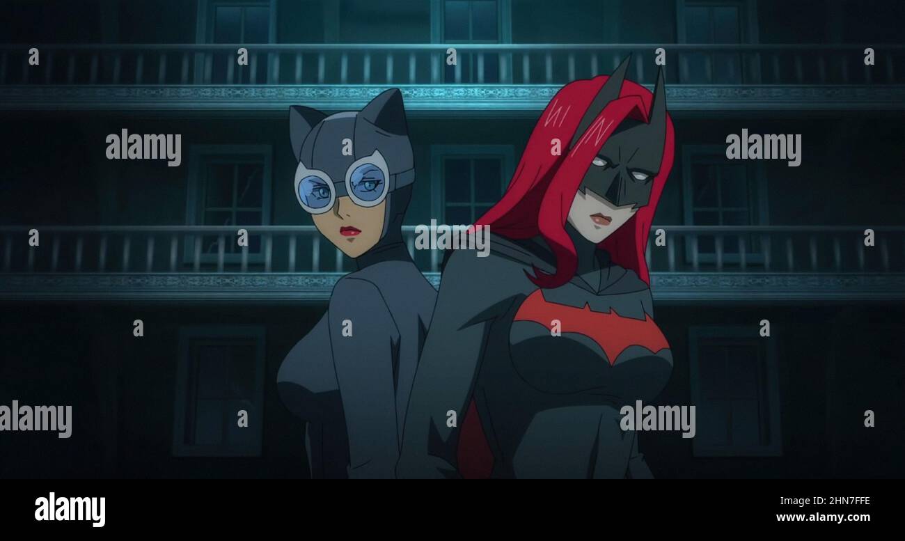 CATWOMAN: HUNTED, from left: Catwoman (voice: Elizabeth Gillies ...