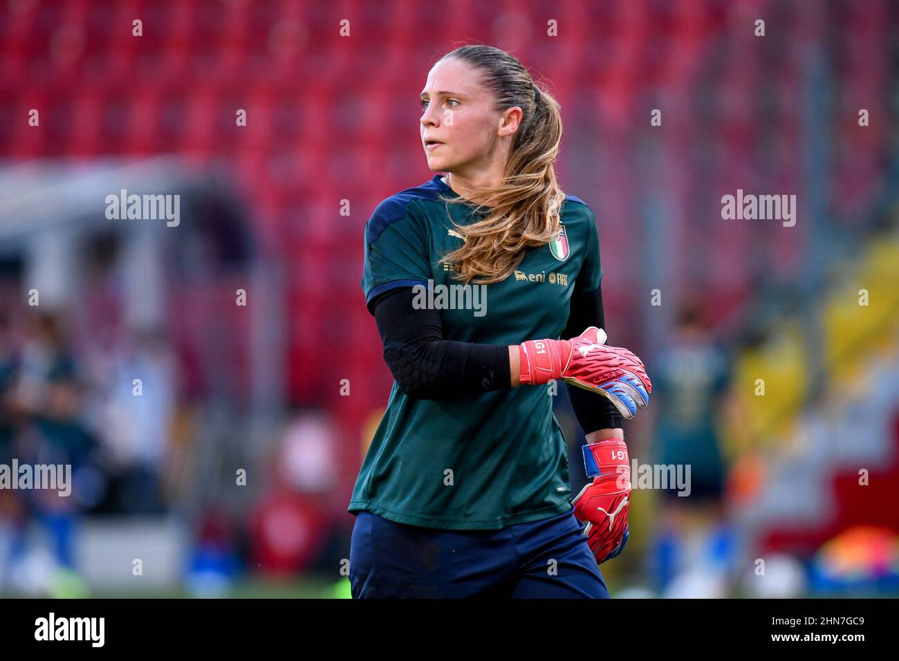 Nereo Rocco stadium, Trieste, Italy, September 17, 2021, Laura Giuliani (Italy)  during  Women s World Cup 2023 Qualifiers - Italy vs Moldova (archive Stock Photo