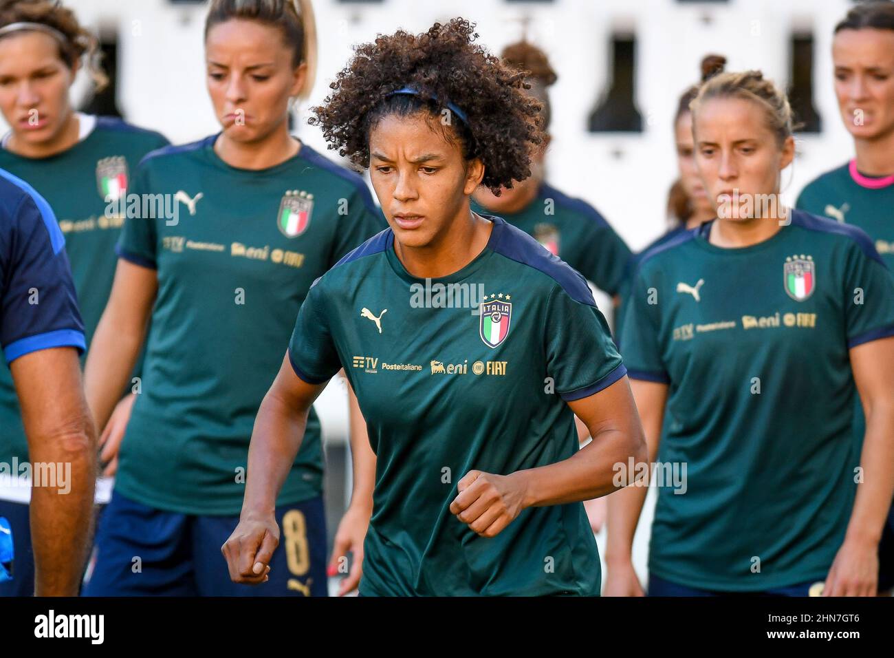 Trieste, Italy. 17th Sep, 2021. Sara Gama (Italy) during Women s World Cup 2023 Qualifiers - Italy vs Moldova (archive portraits), FIFA World Cup in Trieste, Italy, September 17 2021 Credit: Independent Photo Agency/Alamy Live News Stock Photo