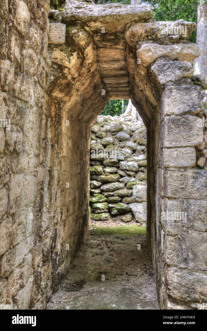 Corbel Arch, Structure II, Hormiguero Archaeological Zone, Rio Bec