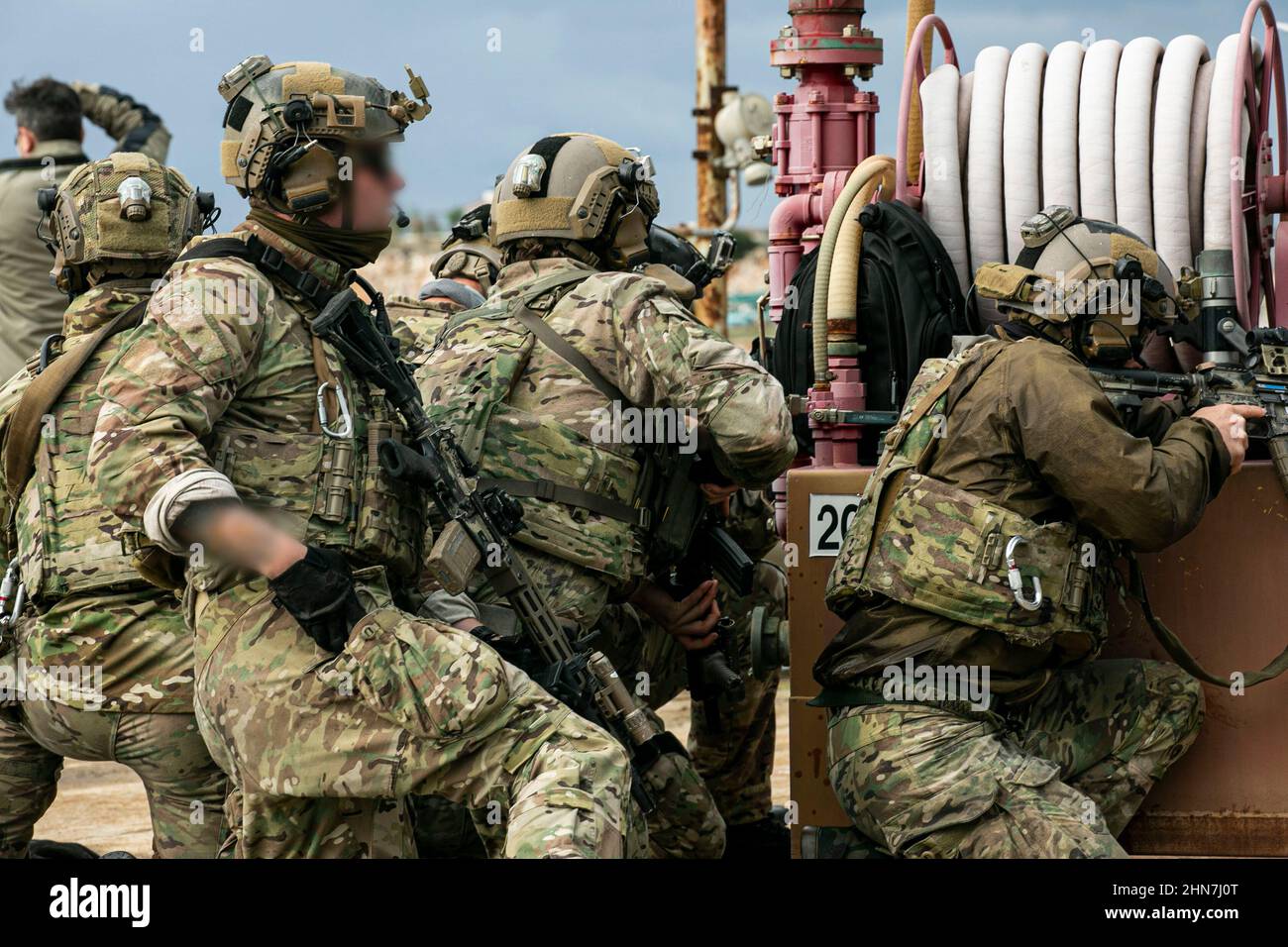 Members from 10th Special Forces Group and Naval Special Warfare Task
