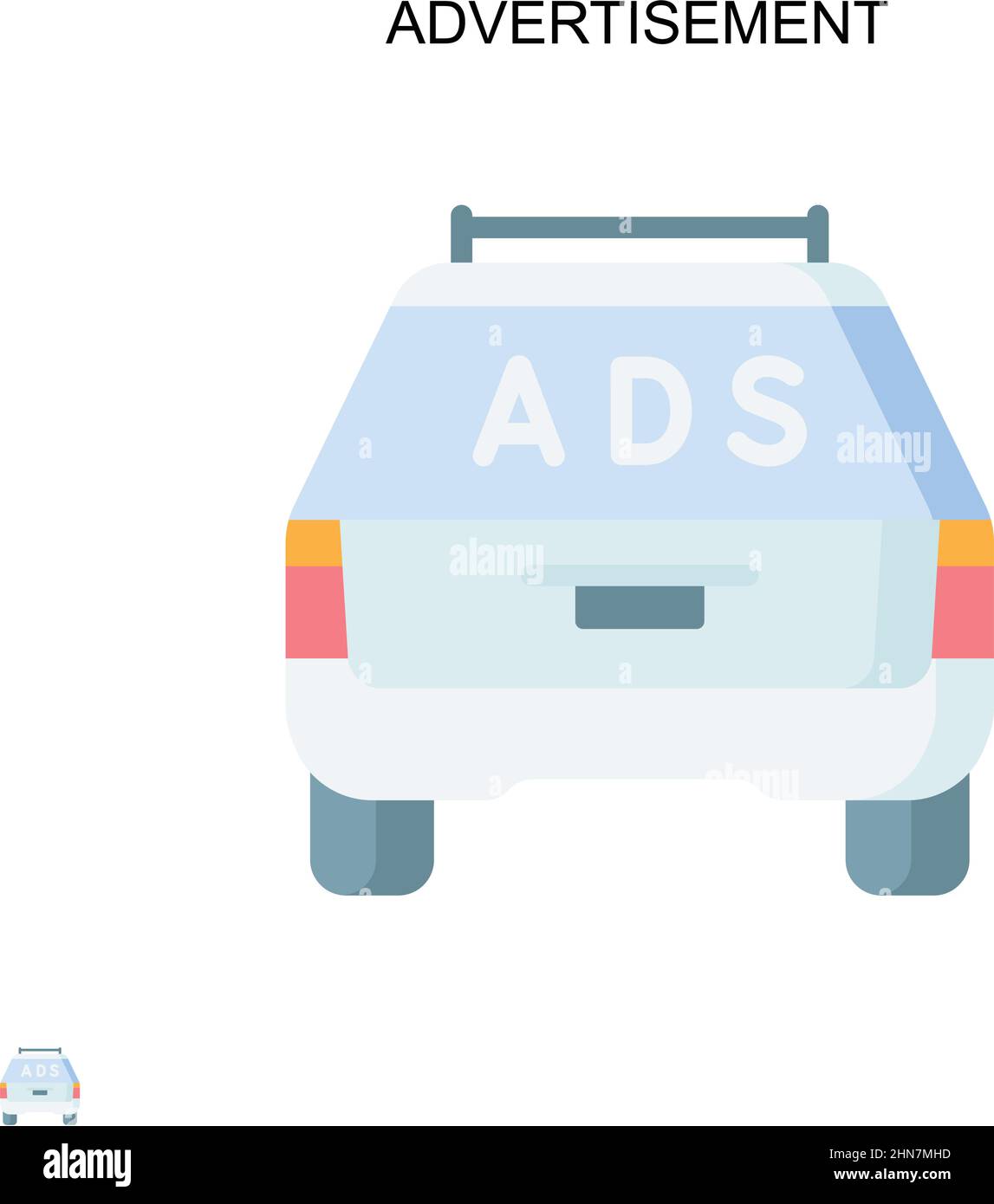 Advertisement template design Stock Vector Images - Alamy