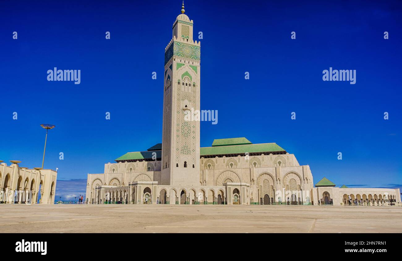 famous-historic-hassan-ii-mosque-in-marrakech-city-morocco-stock-photo