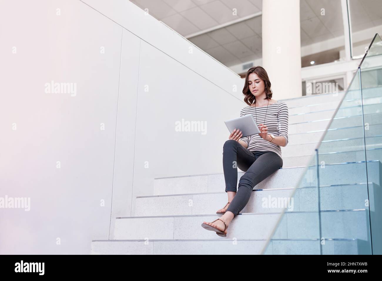 Visibility make steps to success hires stock photography and images