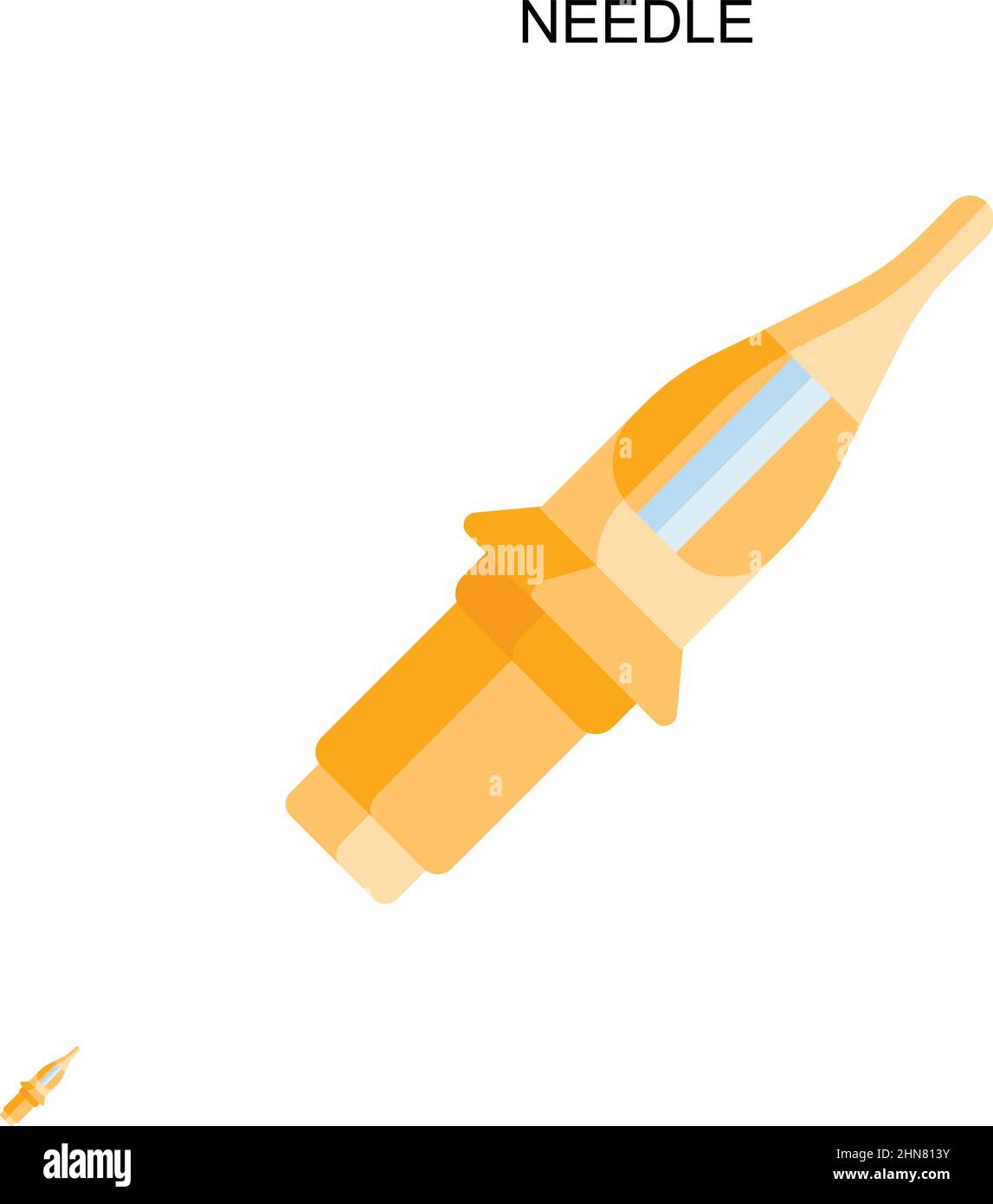 Threading needle beauty Stock Vector Images - Alamy