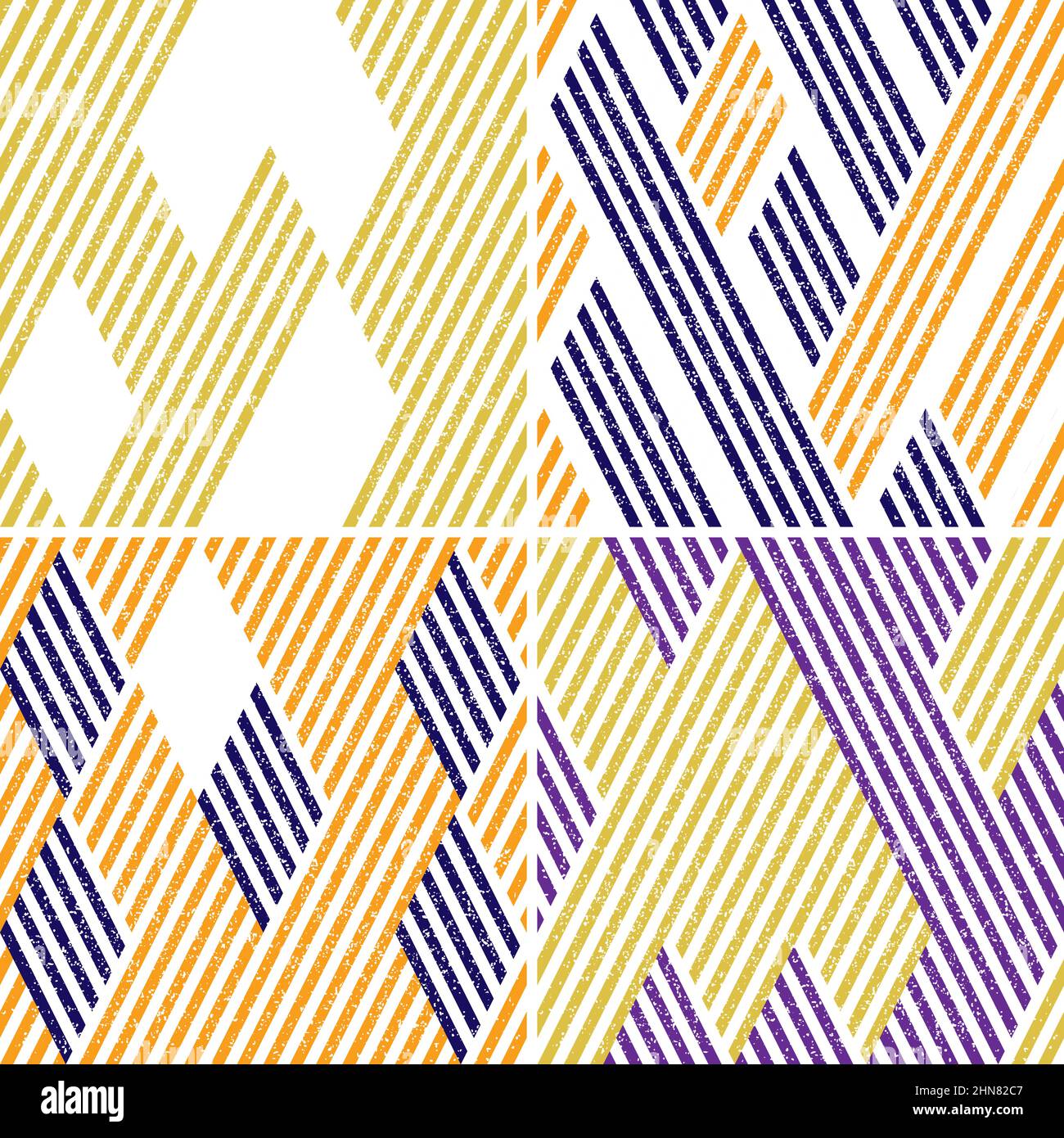 4 different vector patterns in the same package(eps). One pattern is paid and 3 are free (white dividing lines) Stock Vector