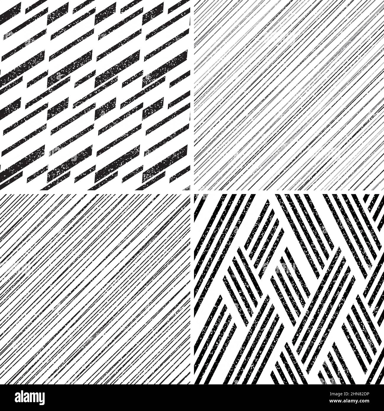 4 different vector patterns in the same package(eps). One pattern is paid and 3 are free (white dividing lines) Stock Vector