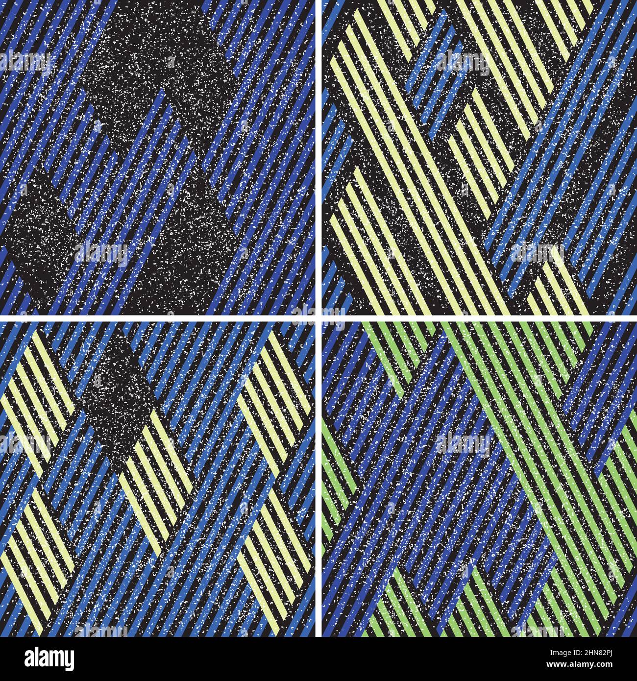 4 different vector patterns in the same package(eps). One pattern is ...
