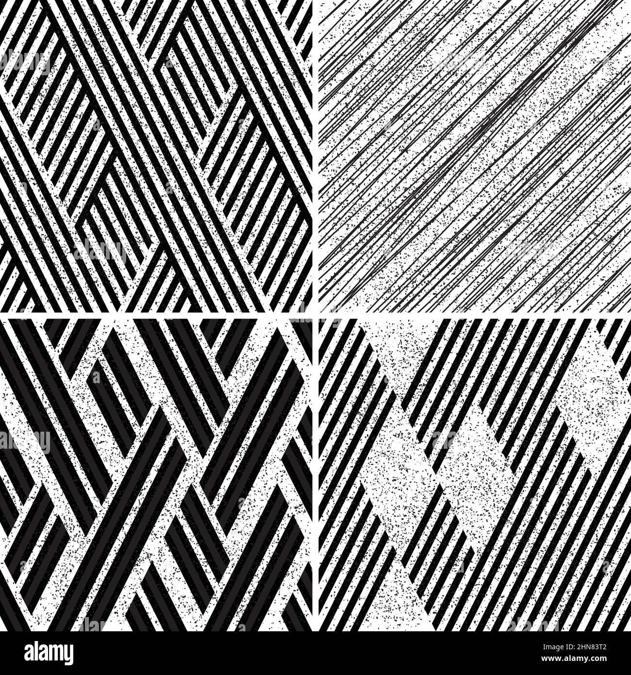 4 different vector patterns in the same package(eps). One pattern is paid and 3 are free (white dividing lines) Stock Vector