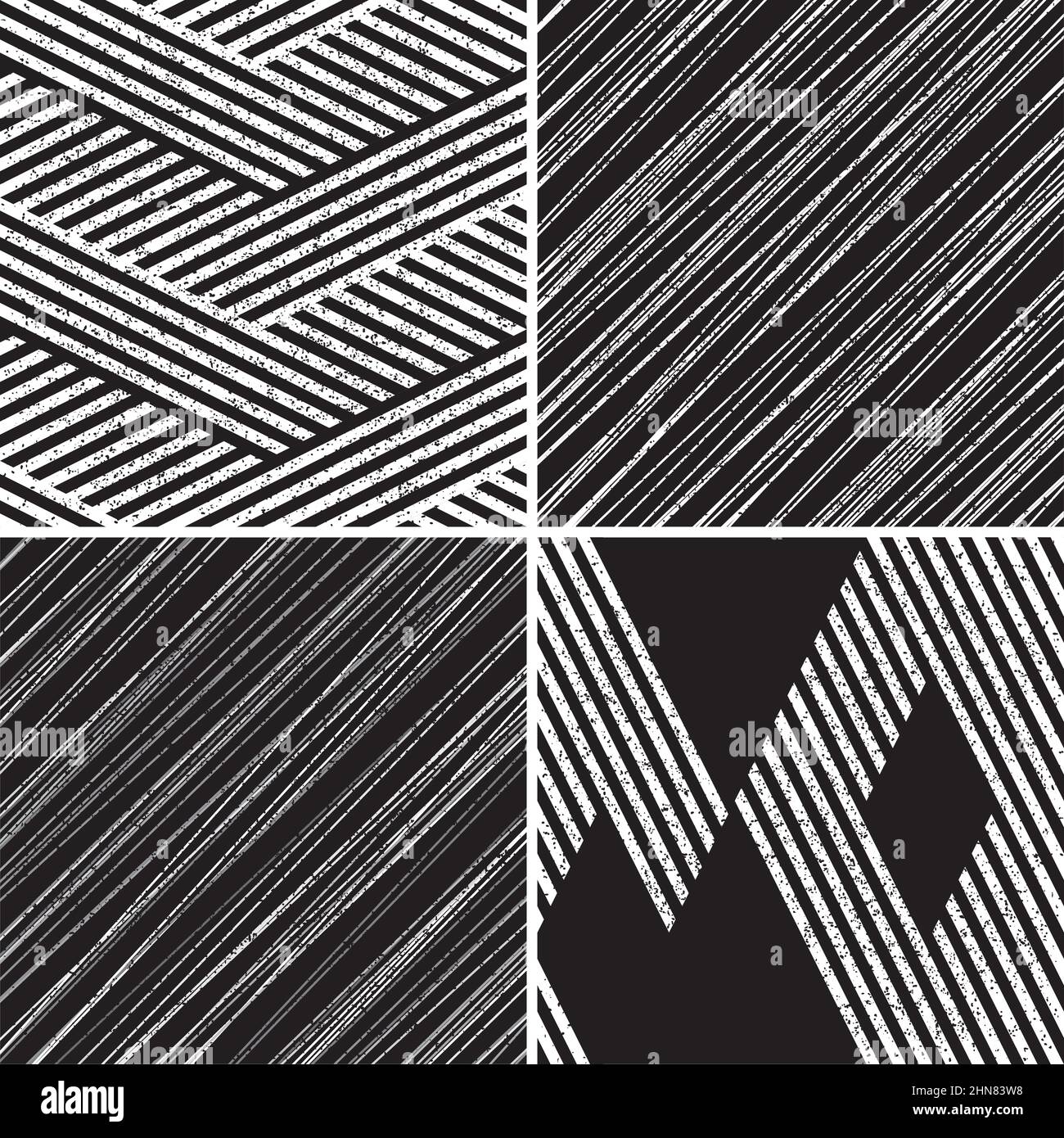 4 different vector patterns in the same package(eps). One pattern is paid and 3 are free (white dividing lines) Stock Vector