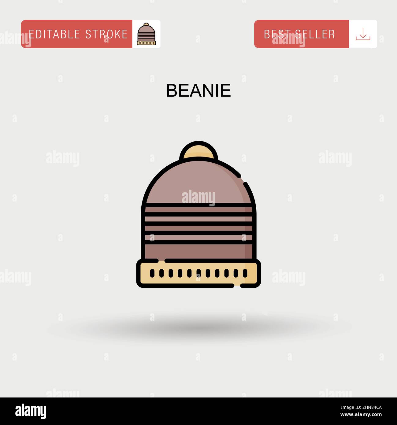 Beanie Stock Vector Images - Alamy