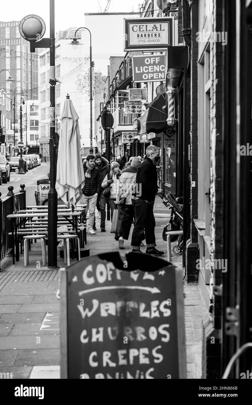 London around Brick Lane Eat End Stock Photo Alamy