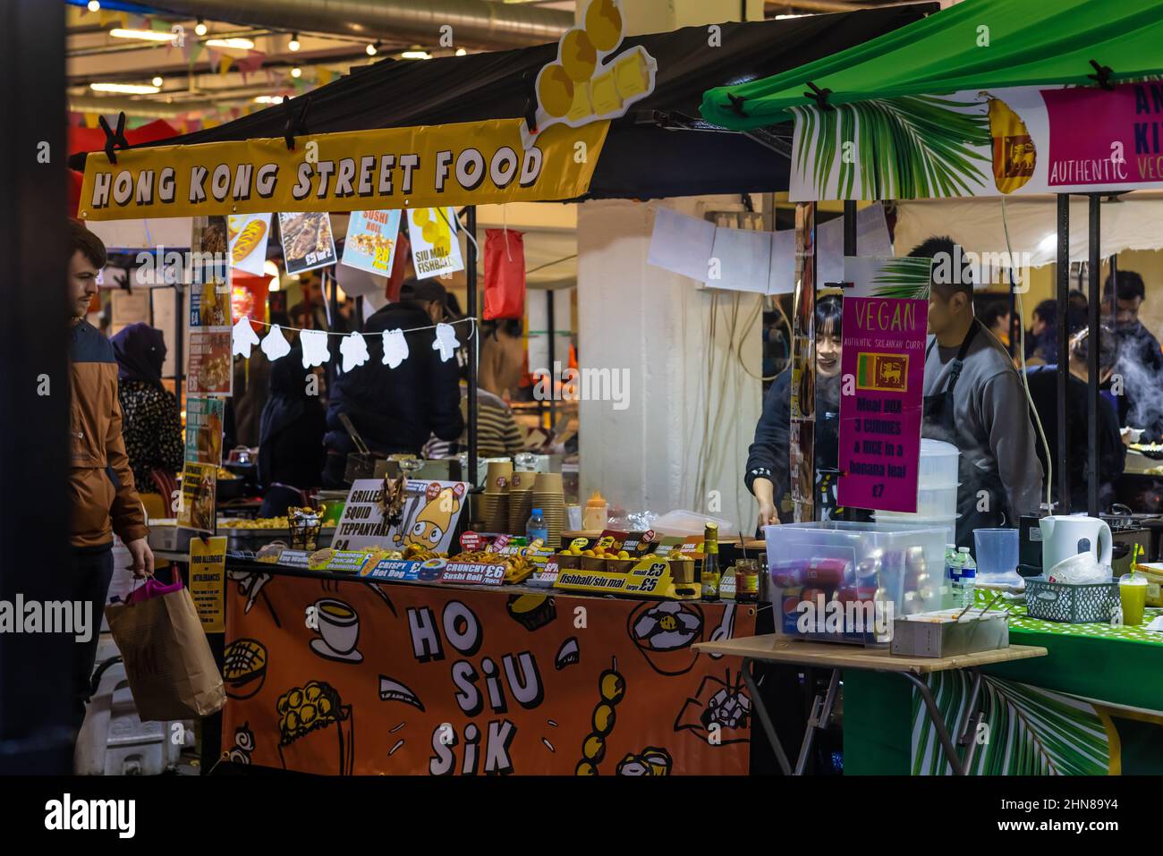 London around Brick Lane Eat End Stock Photo Alamy