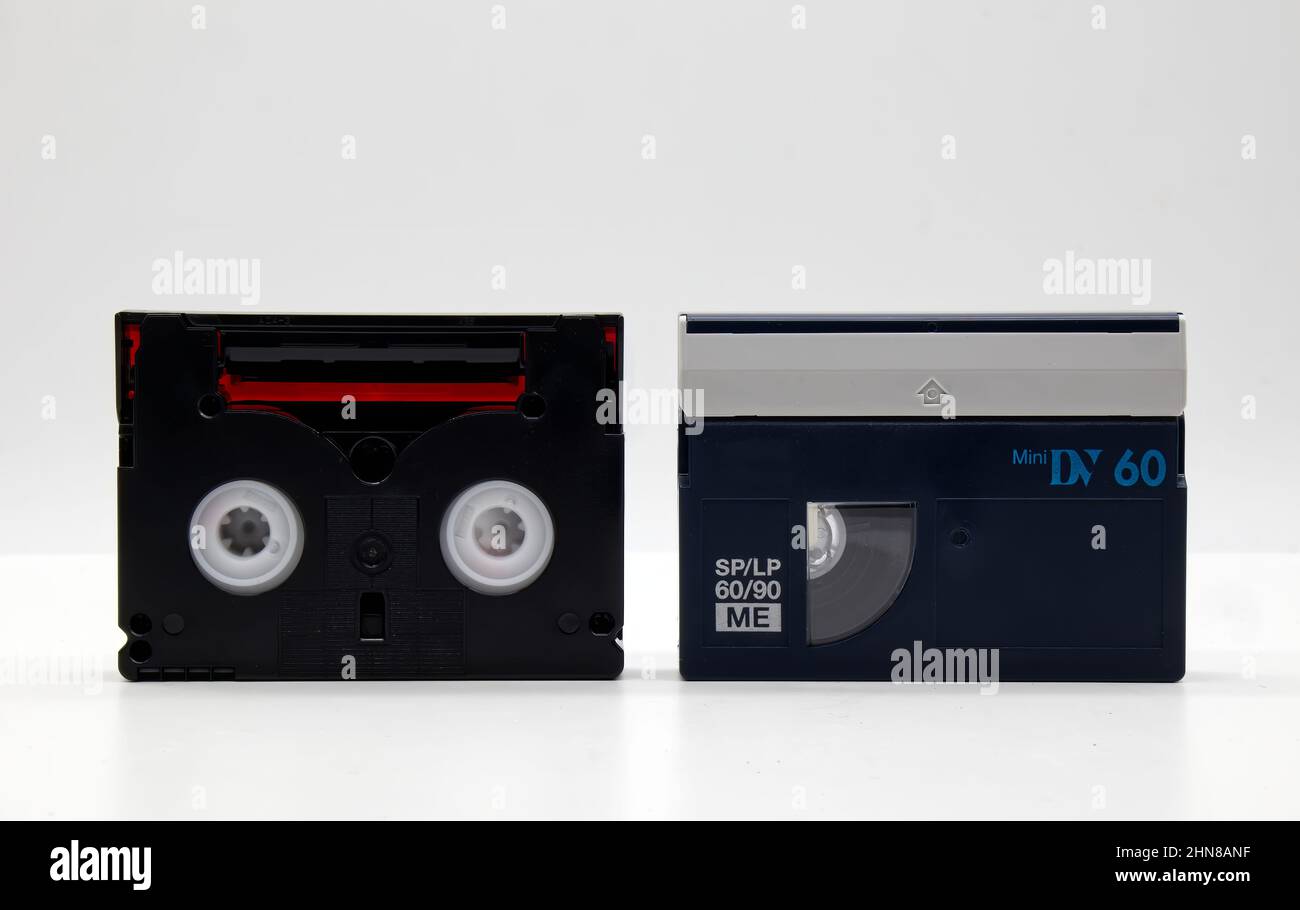 Mini dv tape hi-res stock photography and images - Alamy