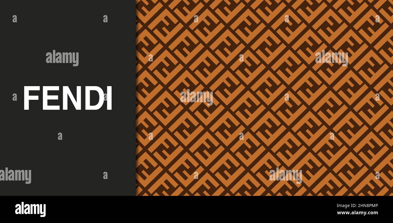 wallpaper fendi logo