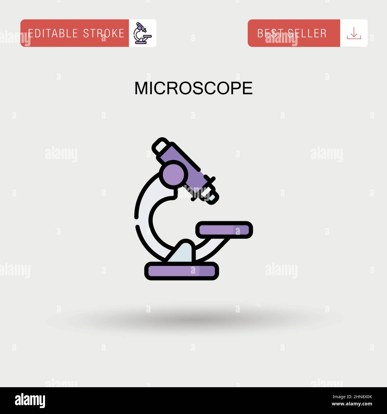 Laboratory microscope Stock Vector Images - Alamy