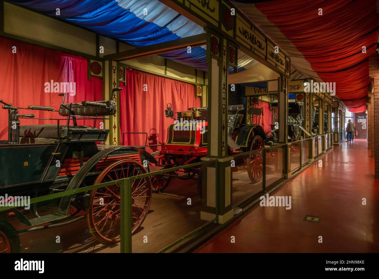 General view of vintage car section of the Streetlife Museum, Museums