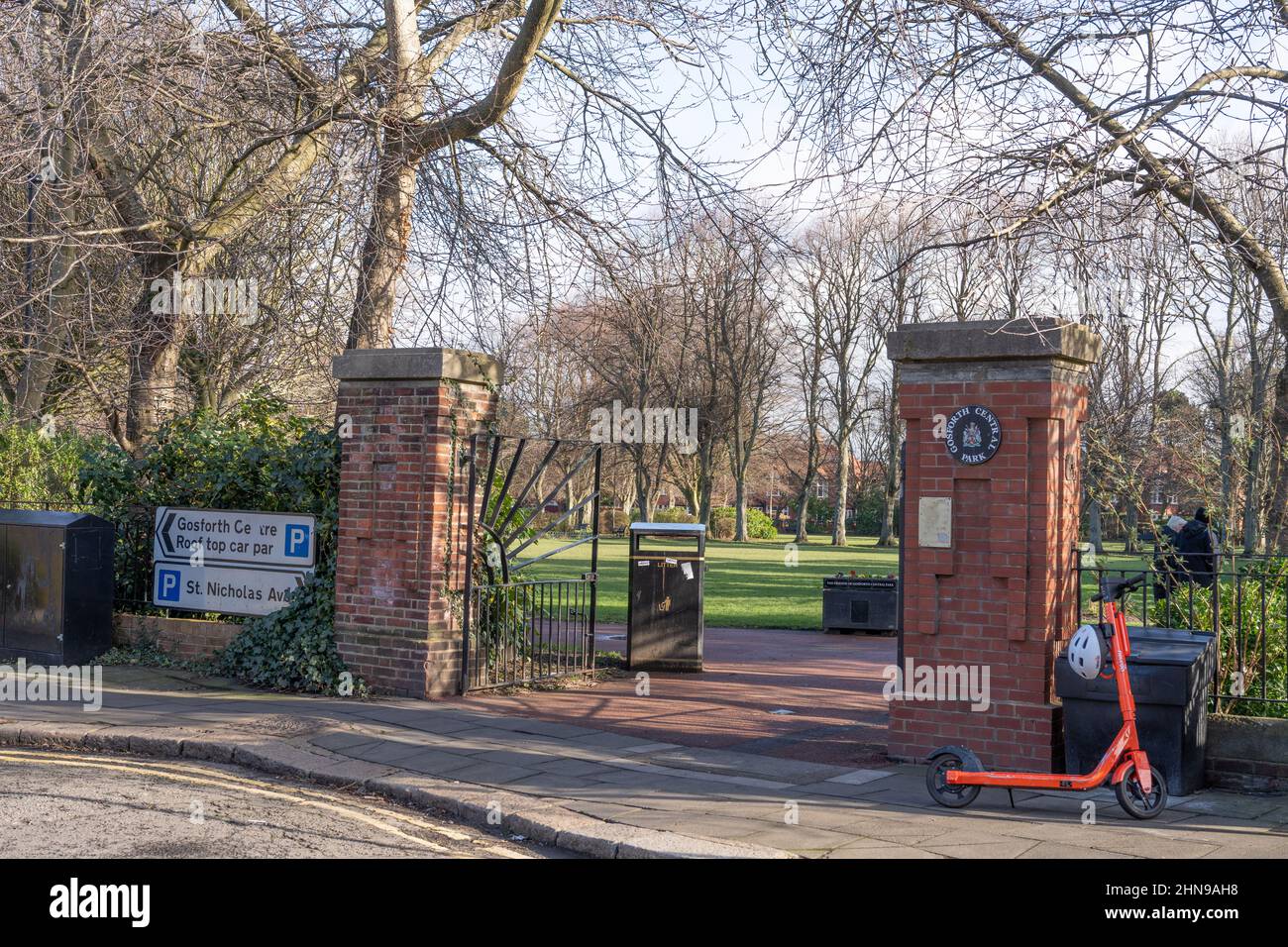 Gosforth Central Park, Gosforth, Newcastle upon Tyne, UK. A popular
