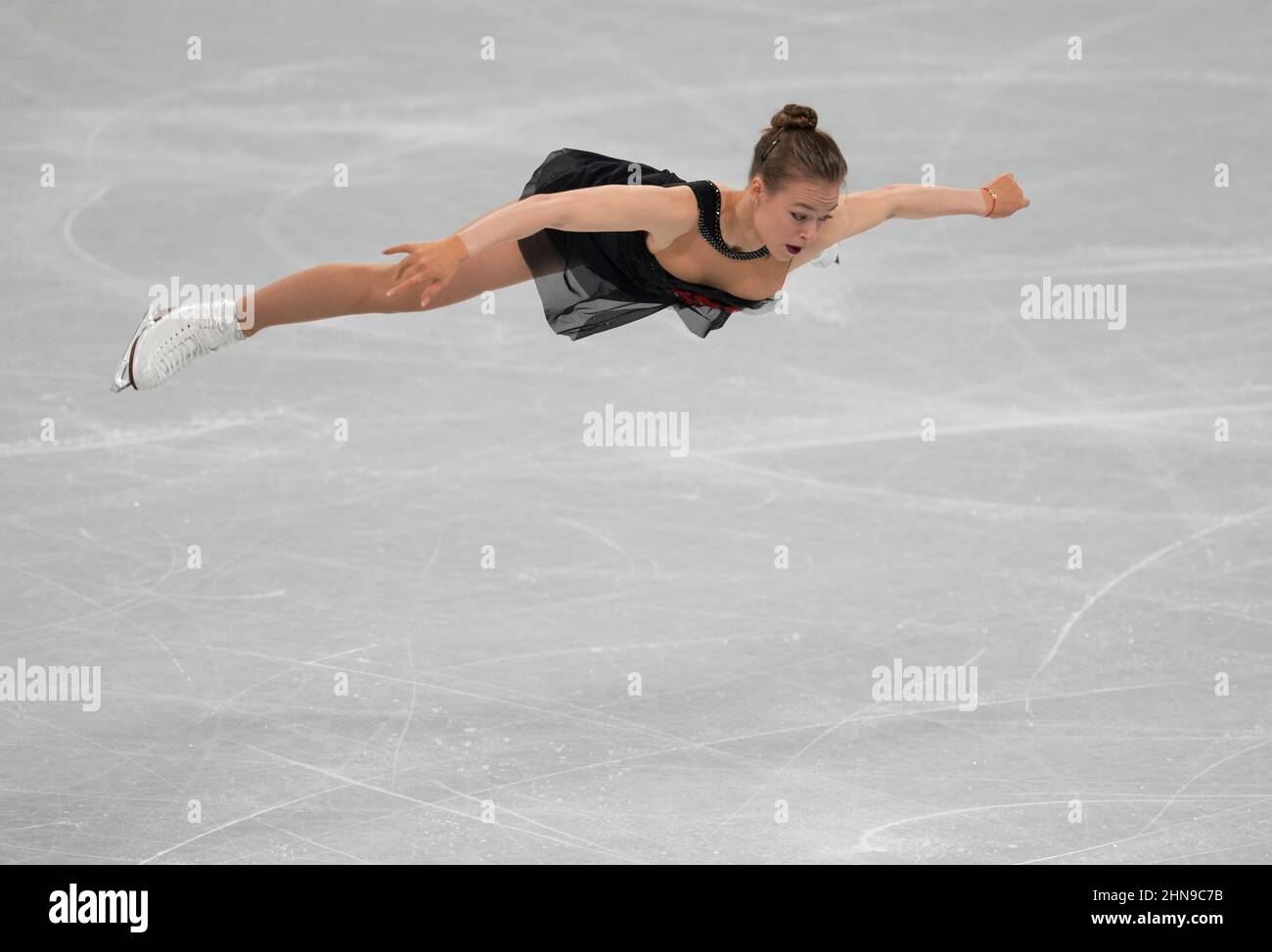 Beijing, China, 2022 Winter Olympics, February 15, 2022 Anastasiia
