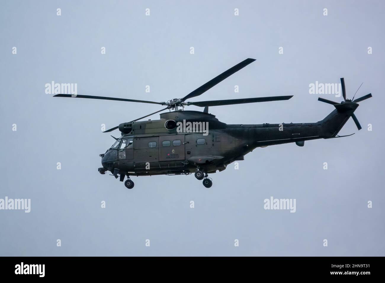 British Joint Helicopter Command (JHC) Royal Air Force Puma HC2 ...