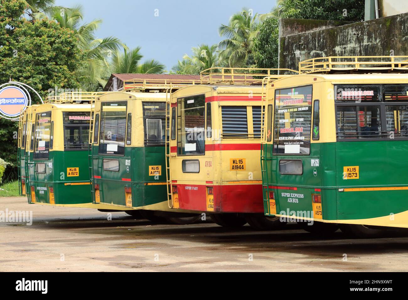 Kannur India th July 21 After Months Of Covid 19 Induced Lockdown Kerala Limped Back To Normal As The Government Eased The Curbs Allowing Shops To Open And Permitting Public Transport With The