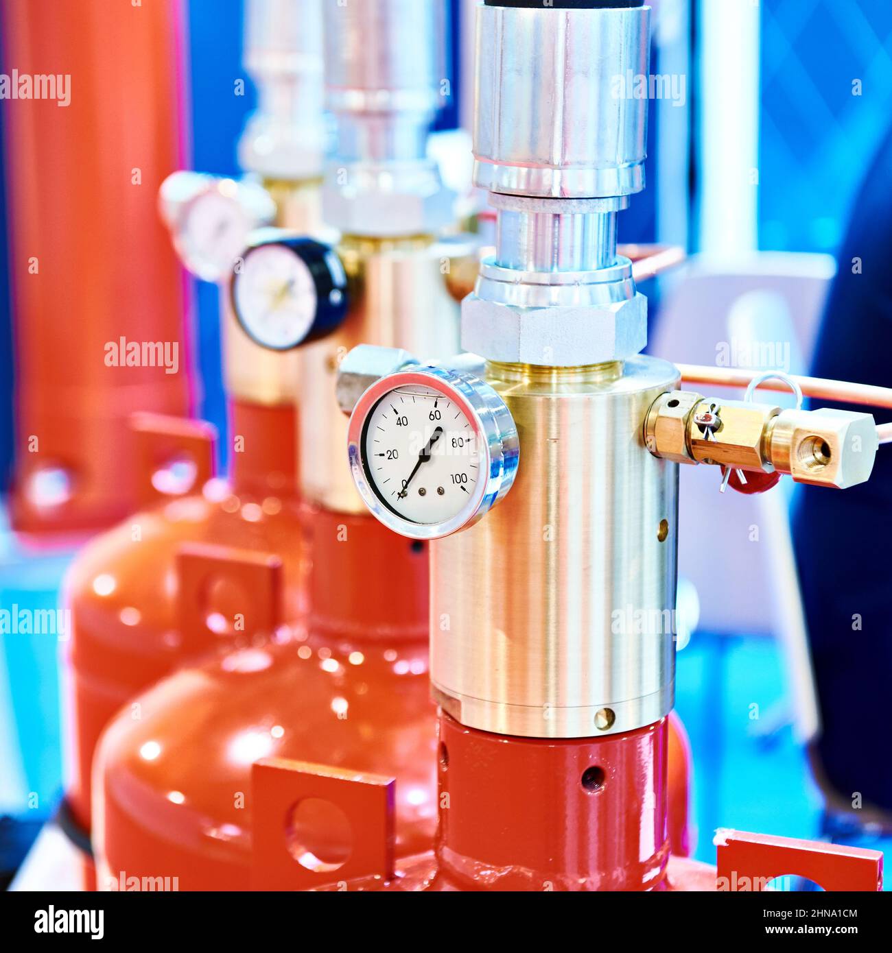 Manometer fire extinguisher pressure gauge hi-res stock photography and ...