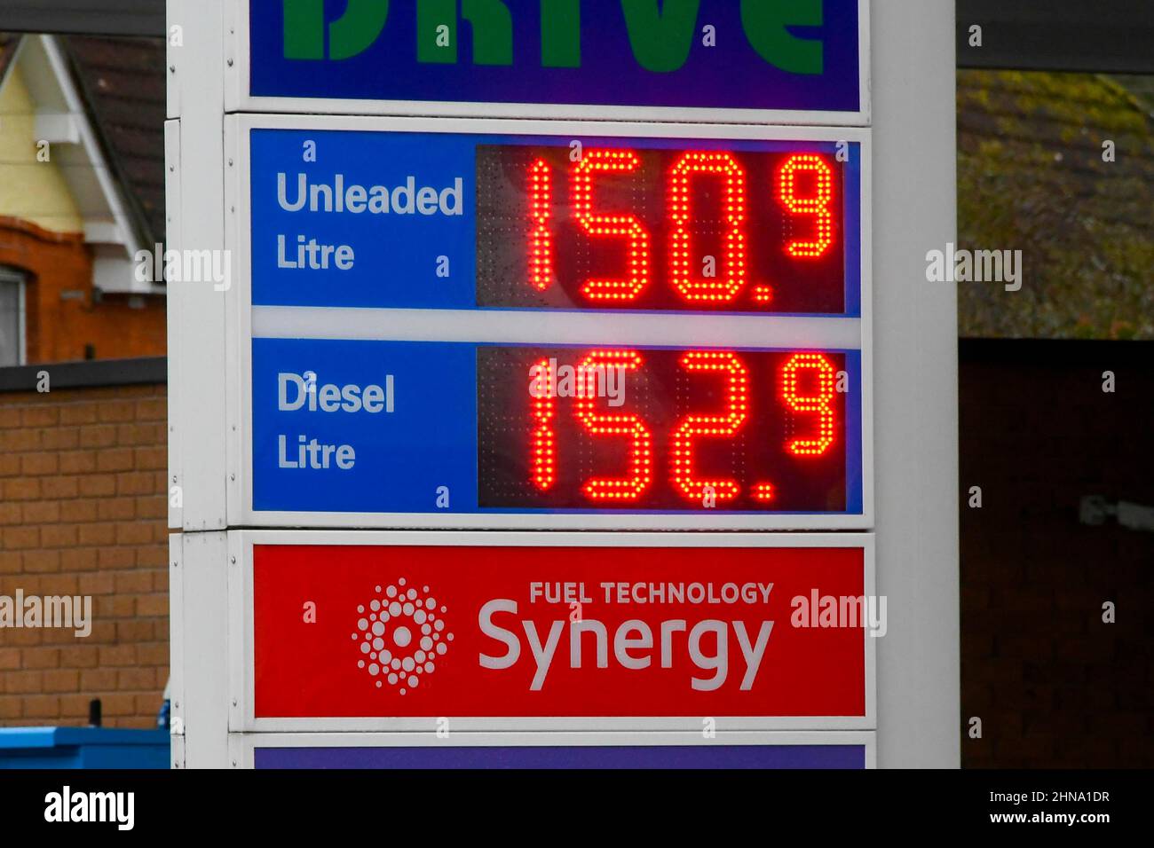 Esso petrol diesel pumps hires stock photography and images Alamy
