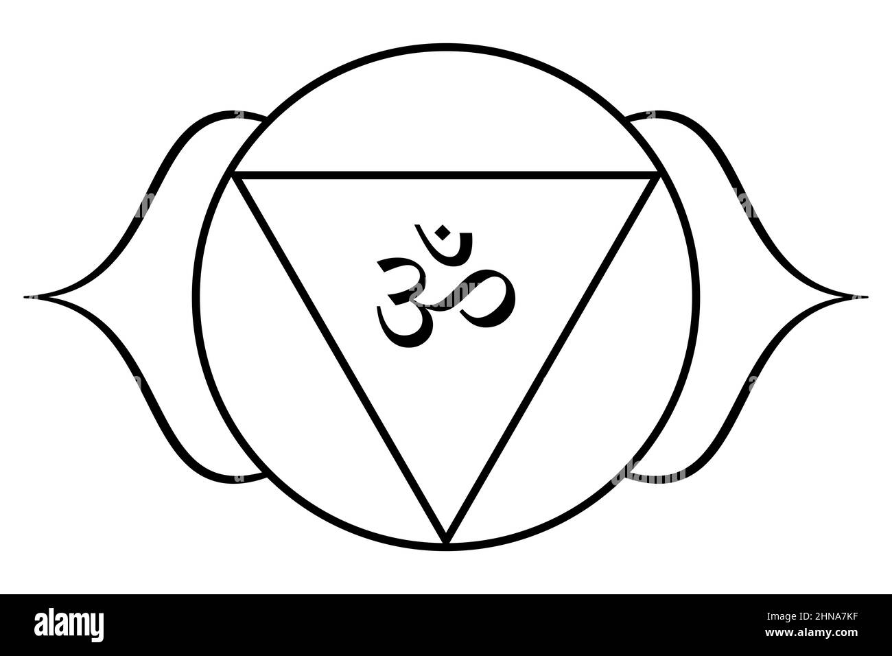 Ajna or Agya, Third eye chakra, meaning brow. Sixth chakra, located in the forehead center. Subconscious mind, and direct link to Brahman Stock Photo - Alamy Ajna or Agya, Third eye chakra, meaning brow. Sixth chakra, located in the forehead center. Subconscious mind, and direct link to Brahman Stock Photo - Alamy