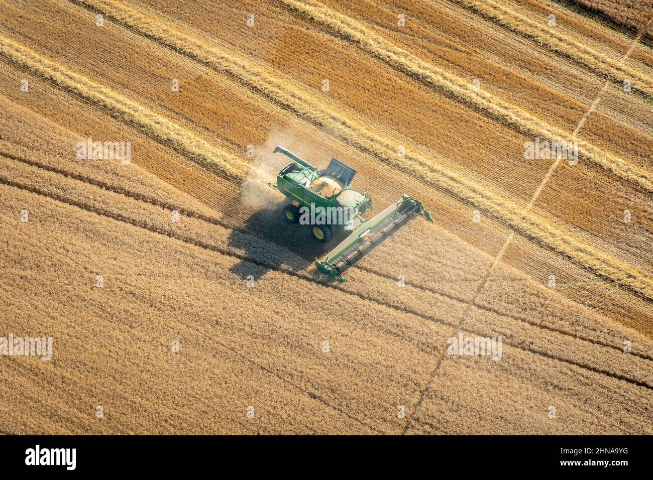 Aerial of farmland along the Eastern Shore of Maryland Stock Photo Alamy