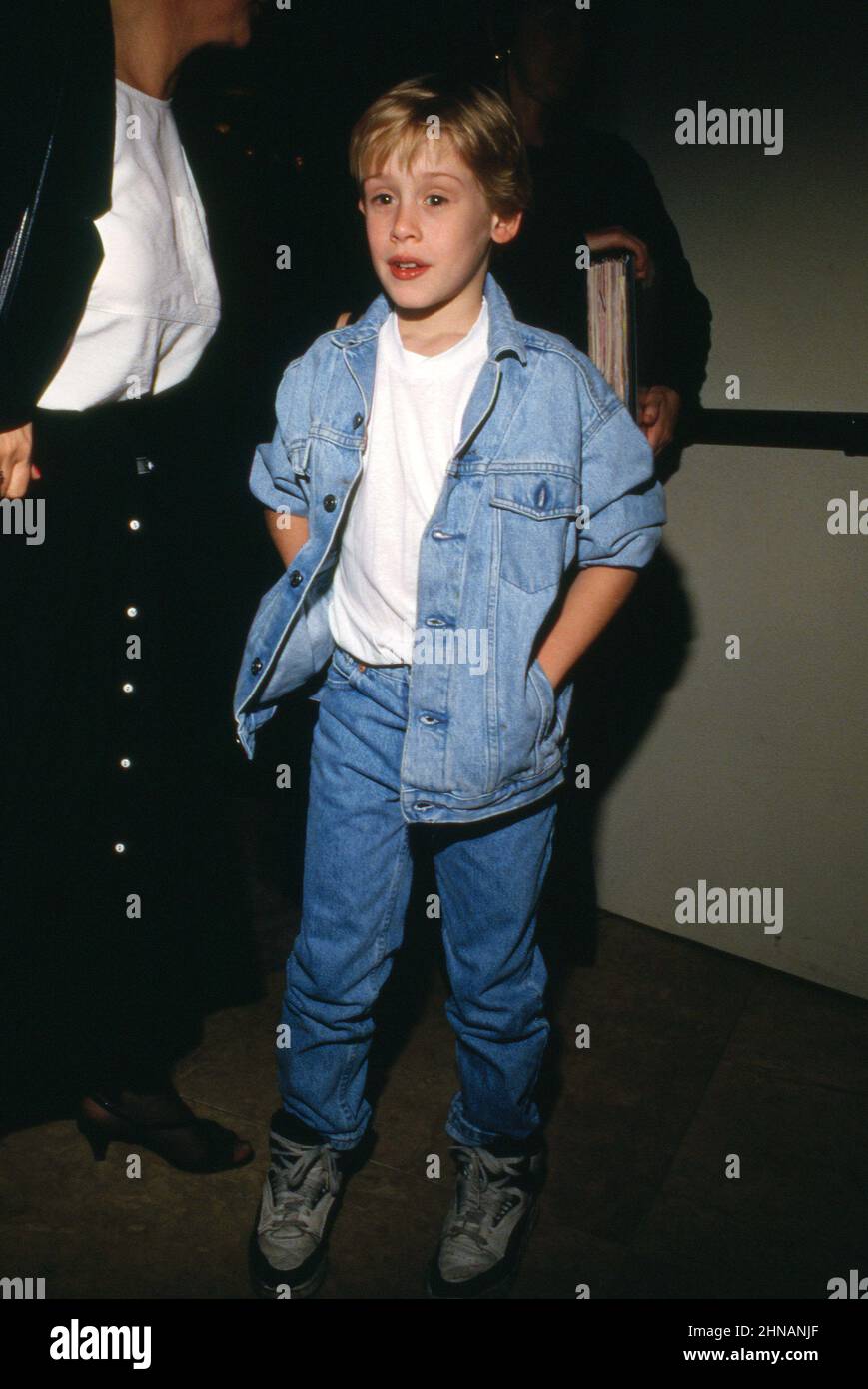 Macaulay Culkin January 1991 Credit Ralph Dominguez/MediaPunch Stock Photo Alamy
