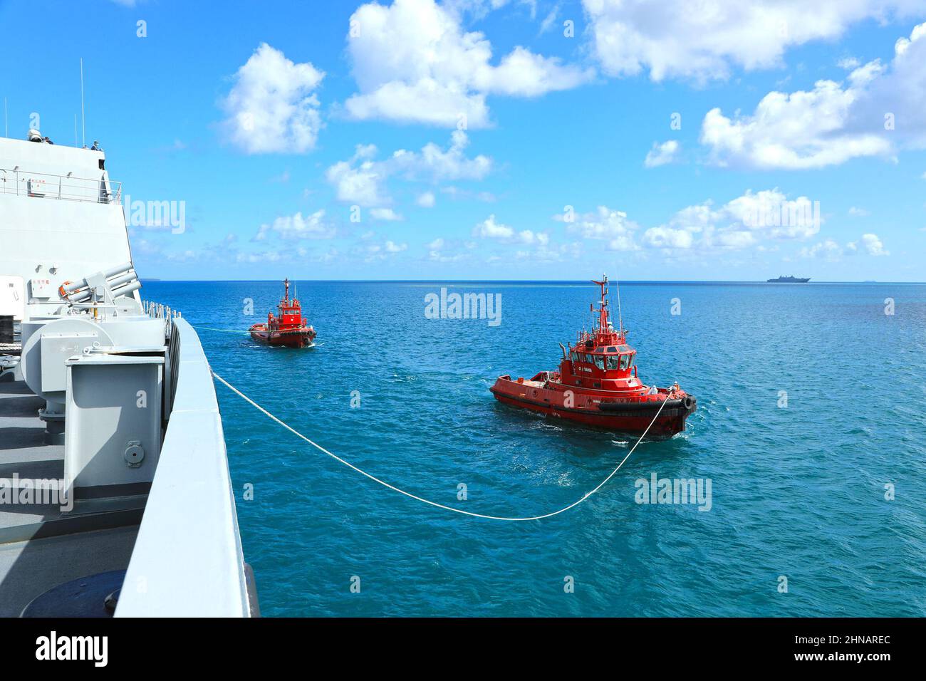 Nuku' Alofa, Tonga. 15th Feb, 2022. A flotilla of the People's