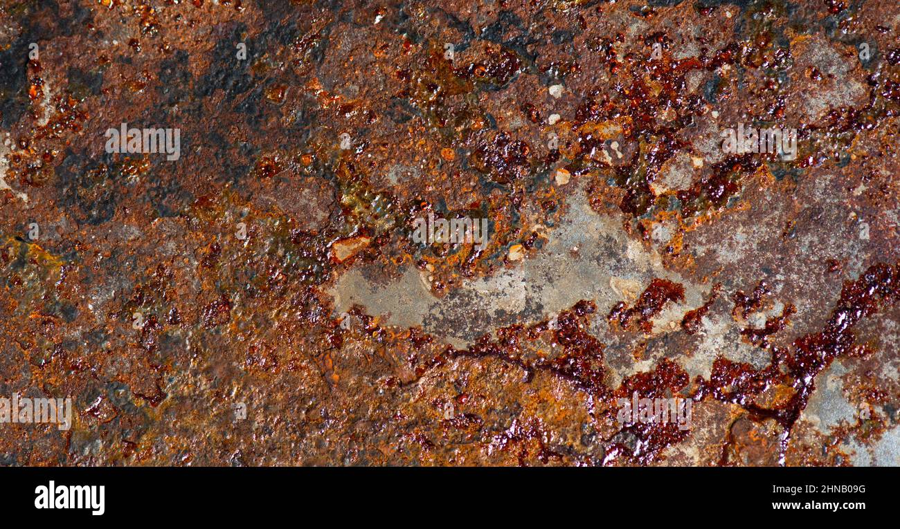 Metal with rust, vintage antique looking material, grungy background ...