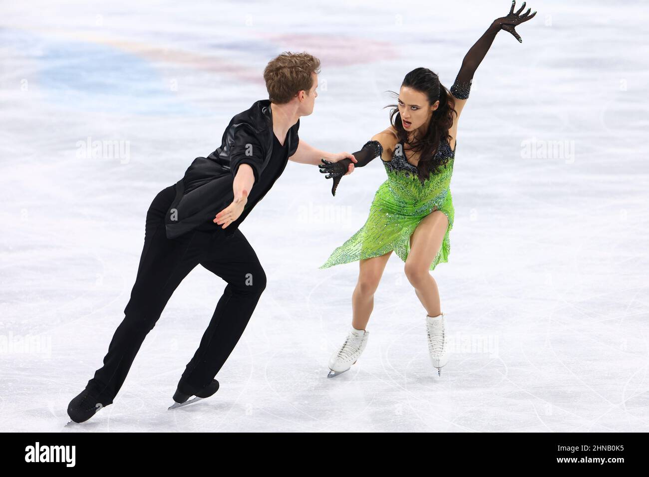 Madison Chock & Evan Bates (USA), FEBRUARY 12, 2022 Figure Skating