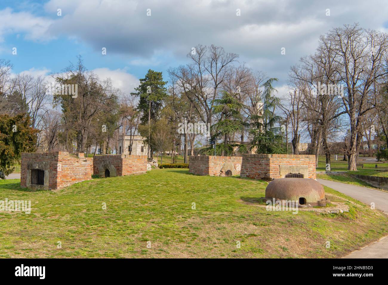 Belgrade Fortress in Belgrade, Serbia Stock Photo
