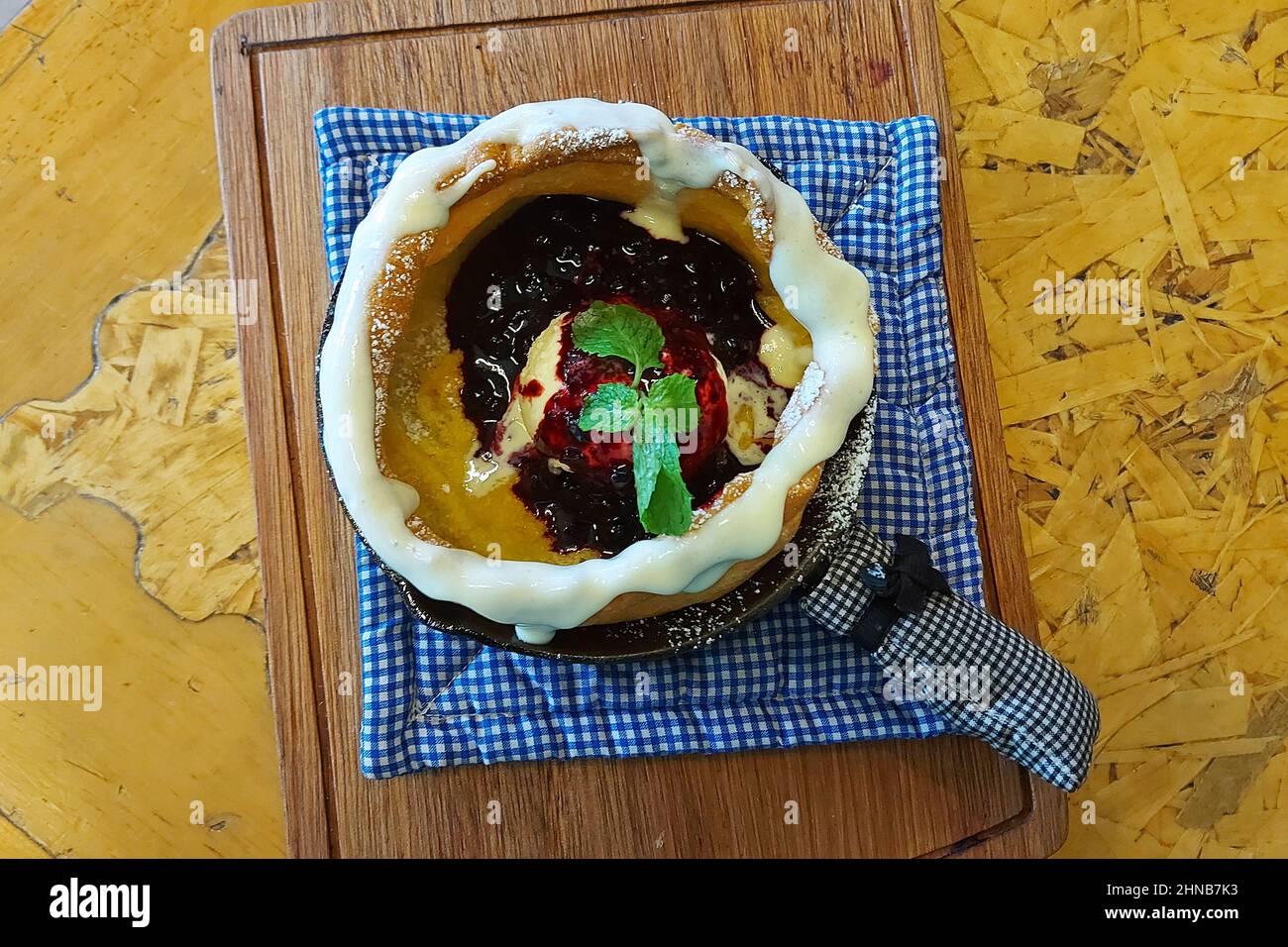Baby Dutch Pancake, Bandung, Indonesia Stock Photo Alamy