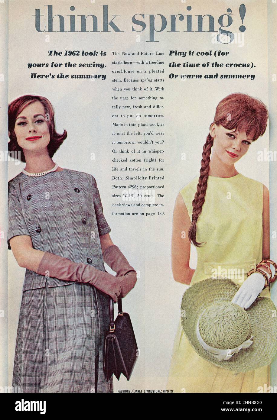 Vintage January 1962 "Good Housekeeping" magazine, USA Stock Photo Alamy