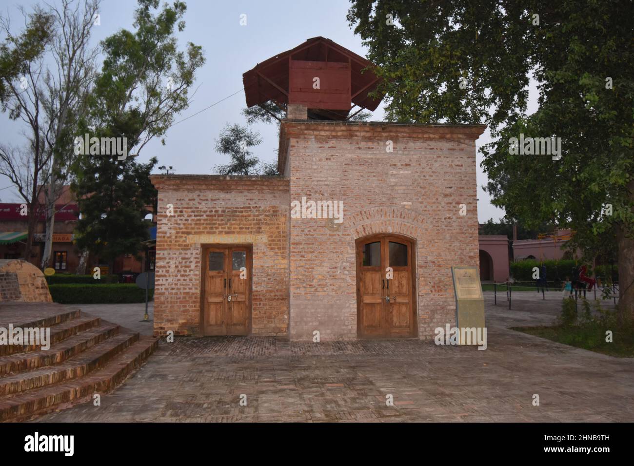 Amritsar, Punjab, India- August 6, 2019: The Gobindgarh Fort, which was built as a military fort over 300 years ago. Stock Photo