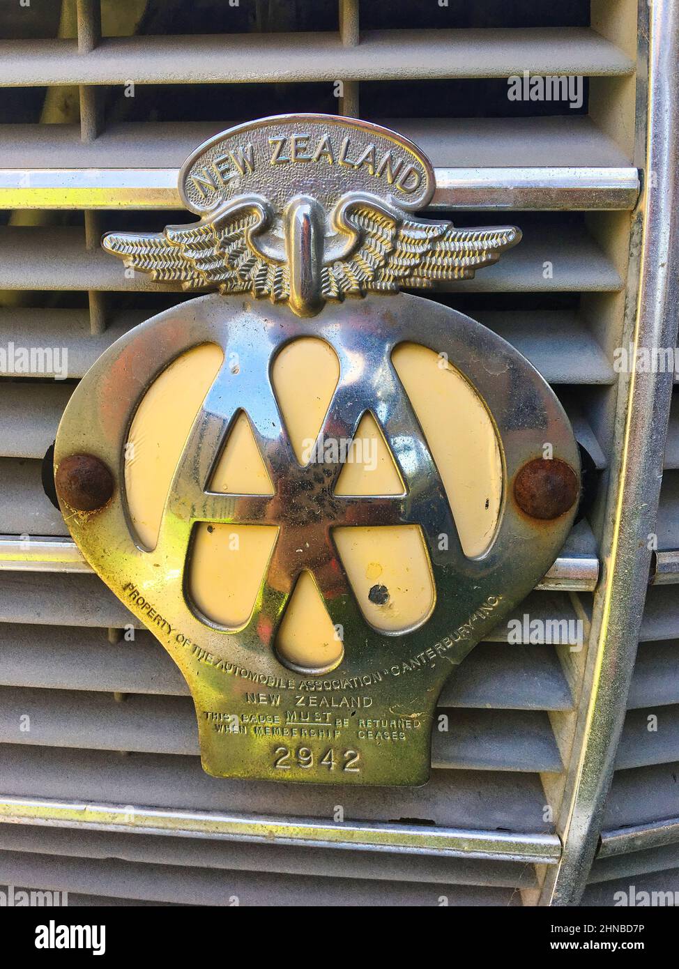 Reproduction Vintage AA Badge Automobile Association Classic Car badge,  Mini MG
