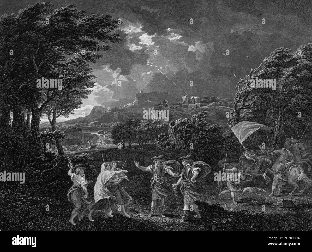 Macbeth shakespeare illustration immagini e fotografie stock ad alta  risoluzione - Alamy