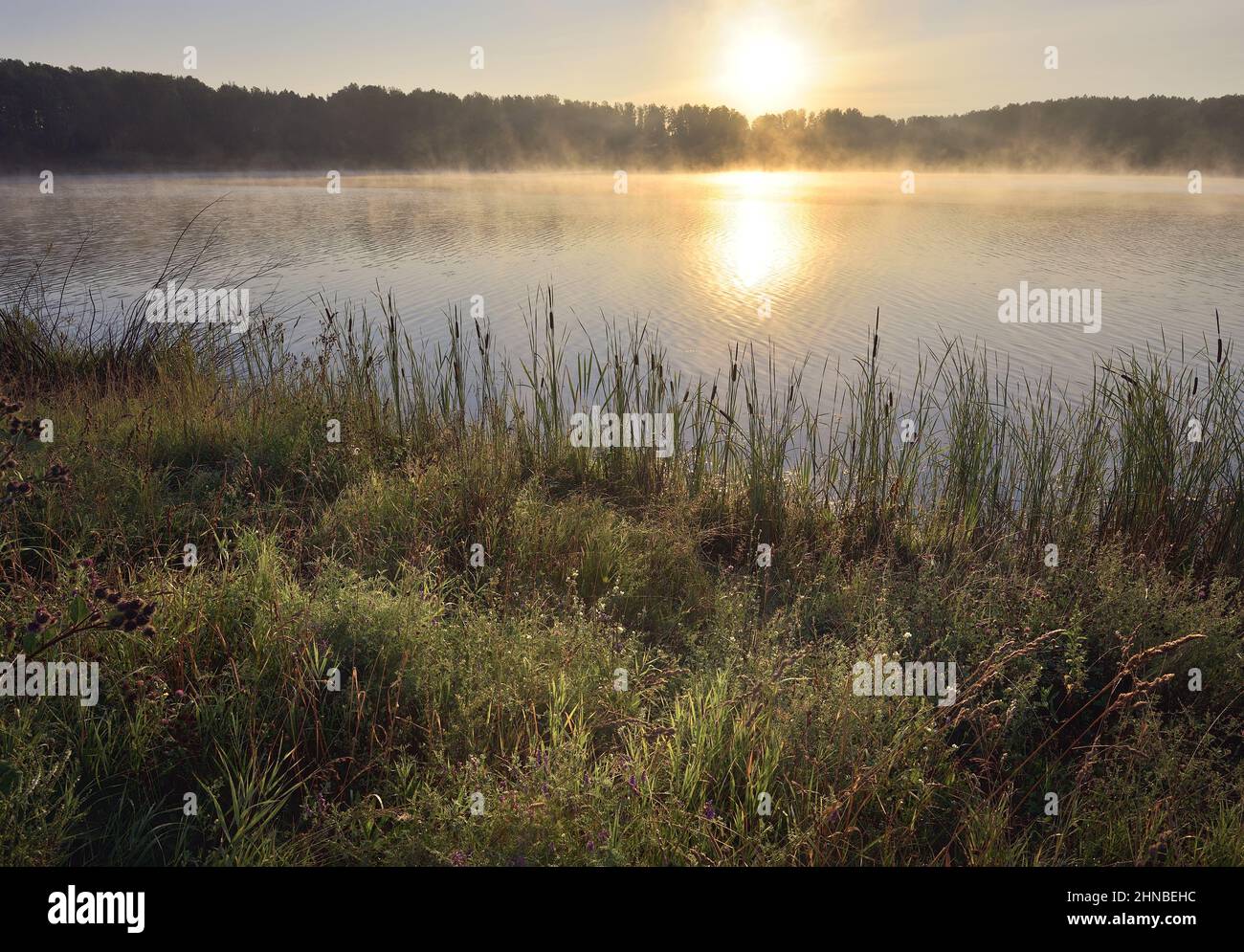 Rising sun on the horizon hi-res stock photography and images - Alamy