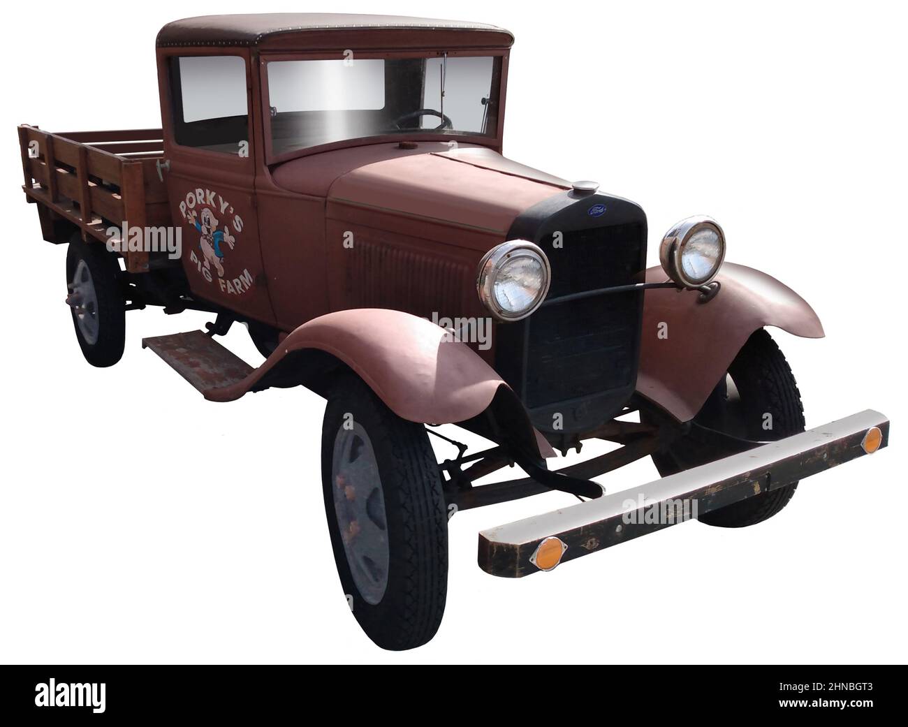 1927 Model T Ford pickup truck Stock Photo