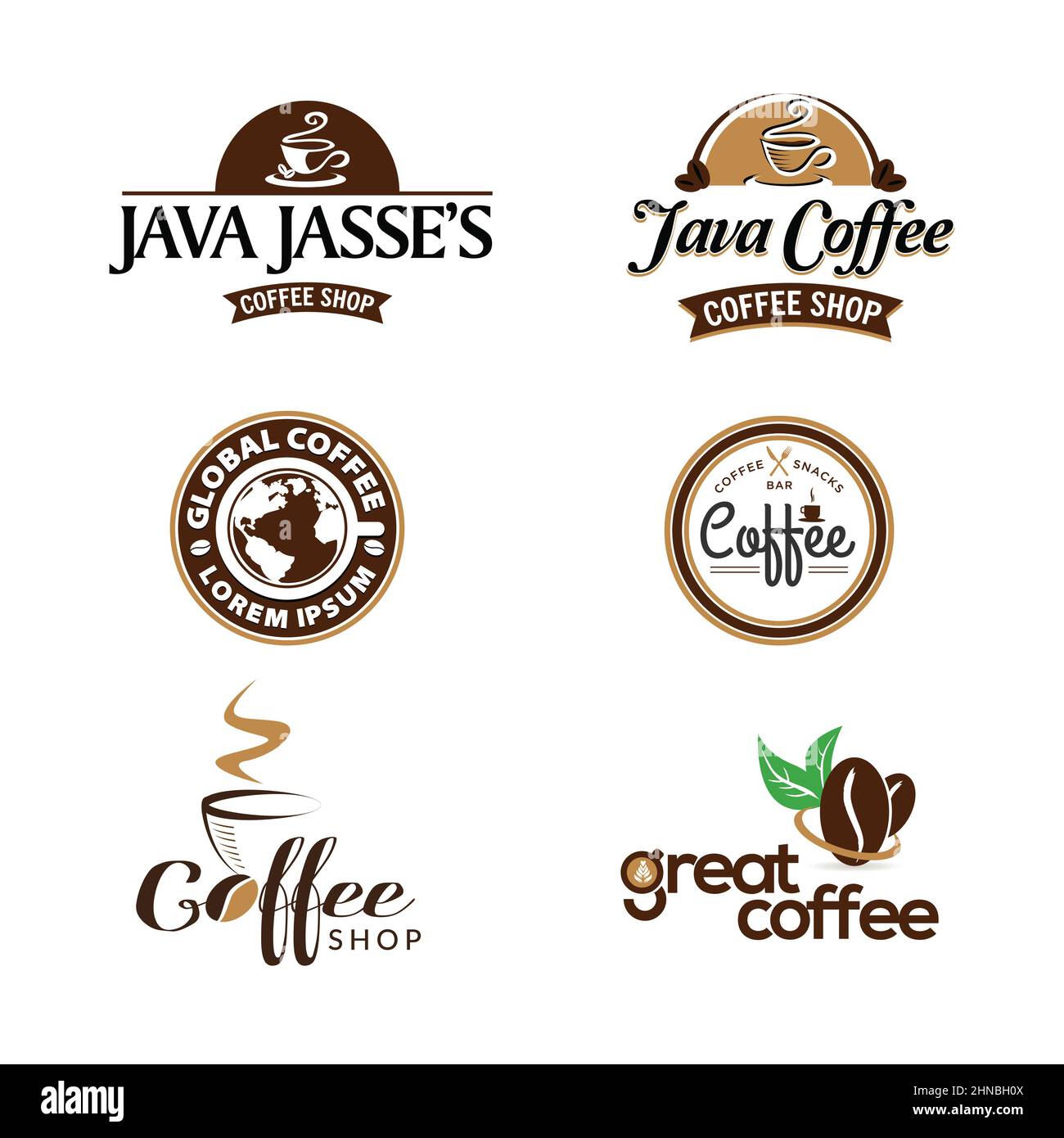 Coffee Shop Business Logo Set Collection Stock Vector Image Art Alamy coffee-shop-business-logo-set-collection-stock-vector-image-art-alamy