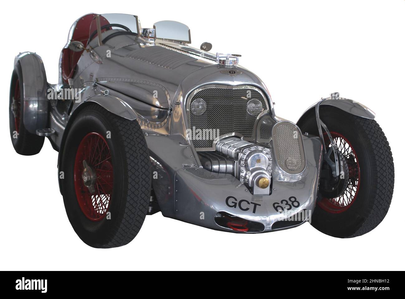 1938 Bentley Supercharged Race Car Stock Photo Alamy