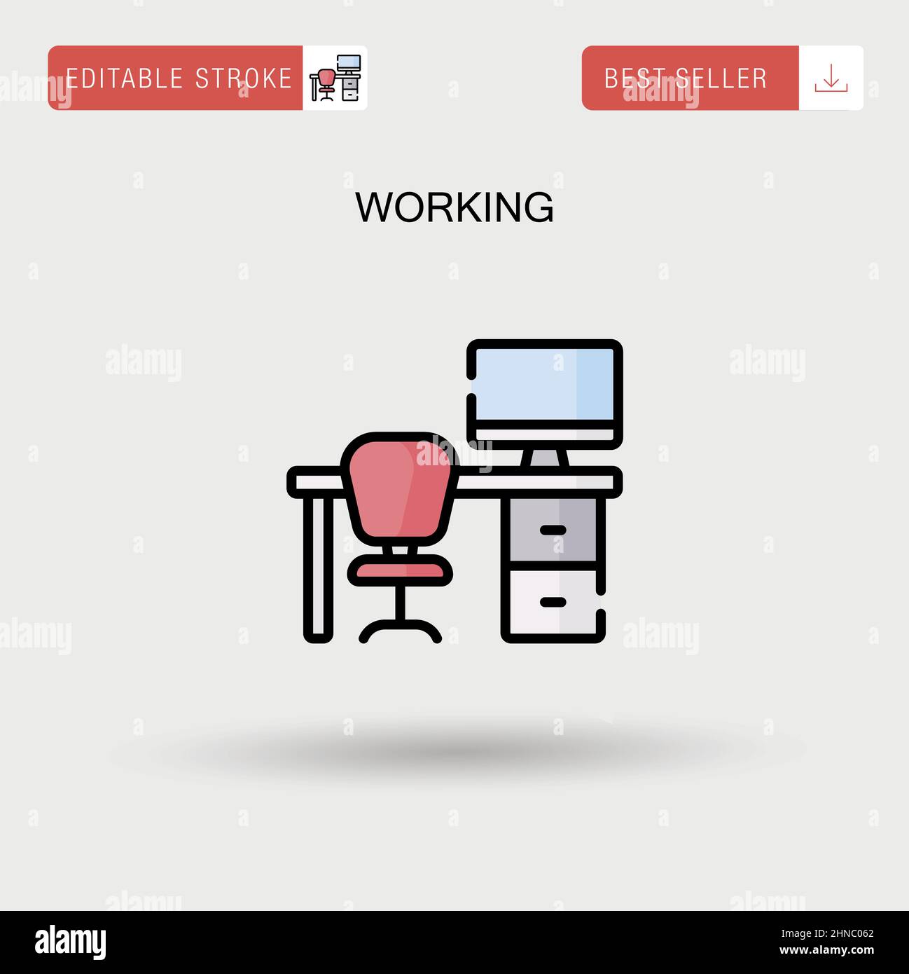 Working Simple vector icon Stock Vector Image & Art - Alamy