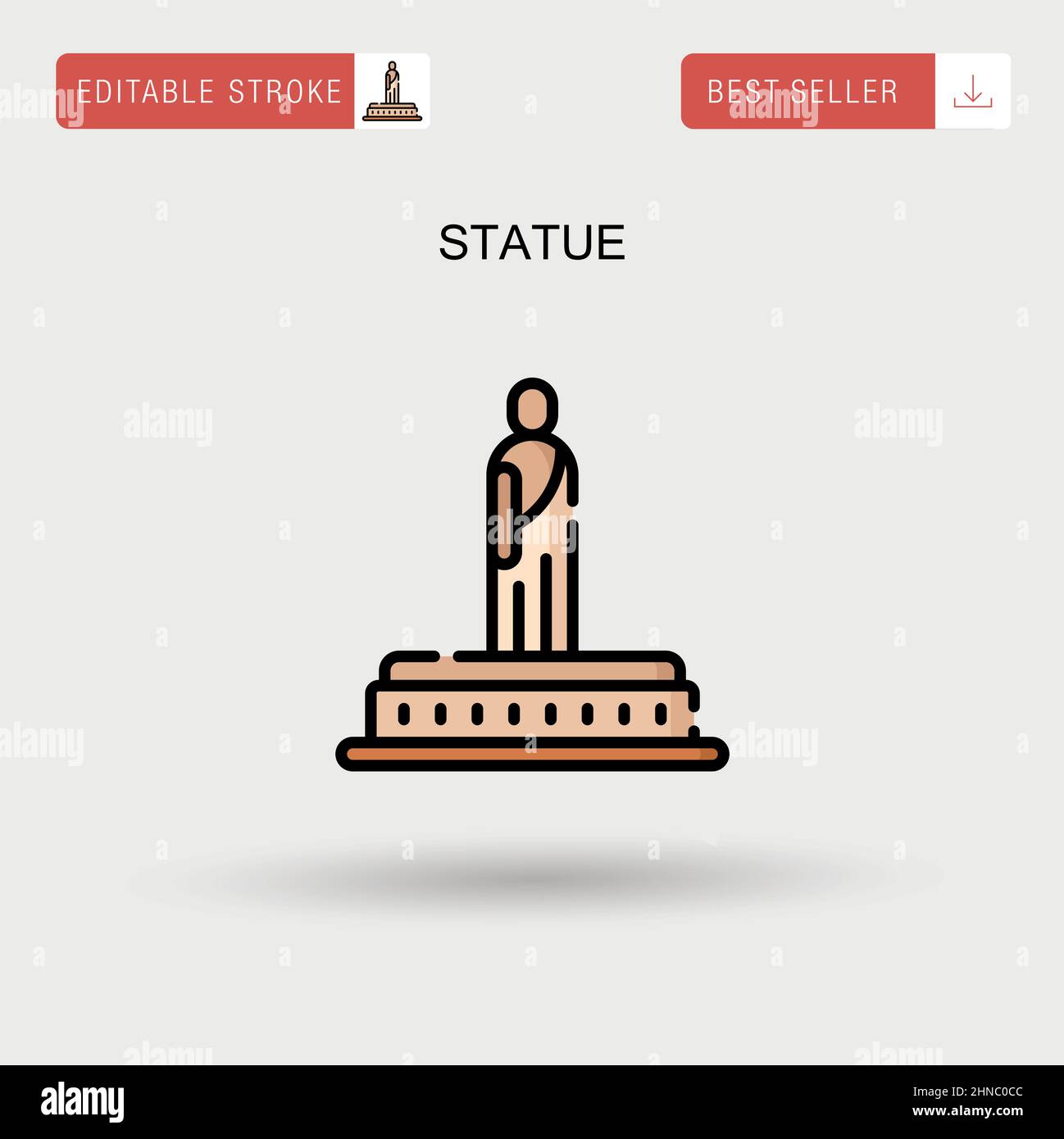 Head statue Stock Vector Images Alamy